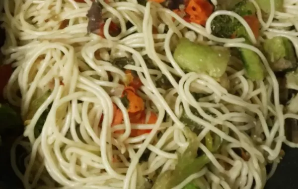 California Primavera: A Healthy Pasta Dish Bursting with Fresh Flavors