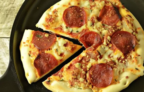 Campfire Pepperoni Pizza