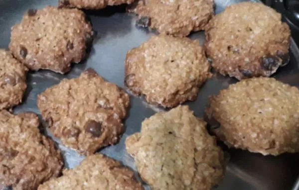 Caramel Chewy Oatmeal Cookies