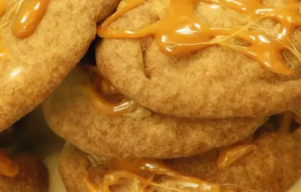 Caramel Pecan Cinnamon Roll Cookies