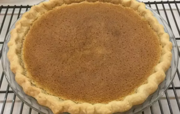 Caramel Sponge Pie