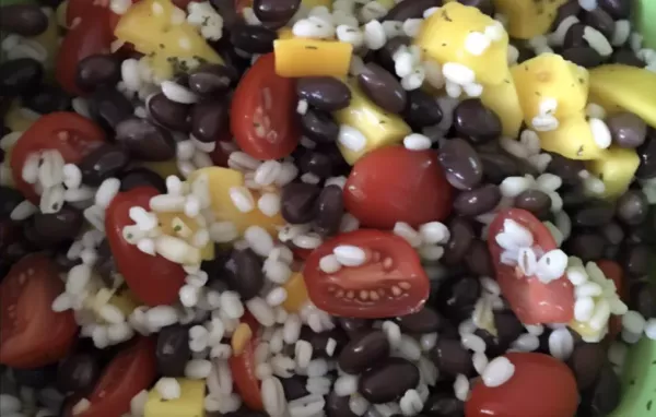 Caribbean Barley Salad