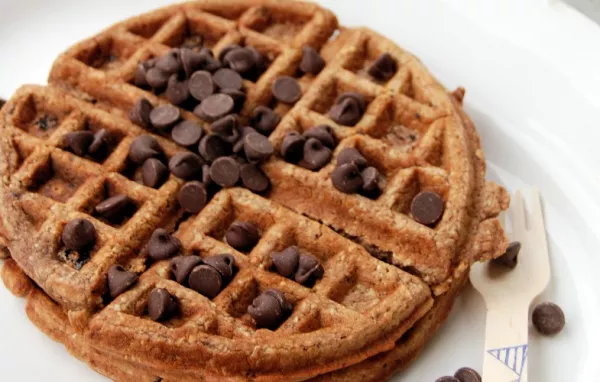 Carlie's Chocolate Oatmeal Waffles