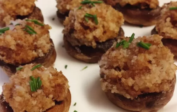 Caroline and Brian's Stuffed Mushrooms