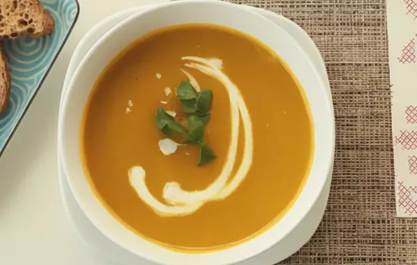 Carrot and Coriander Soup II