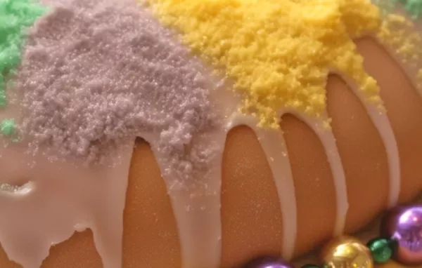 Celebrate Mardi Gras with this festive King Cake recipe