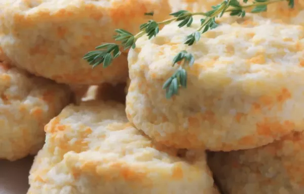 Cheddar-Thyme Flaky Biscuits