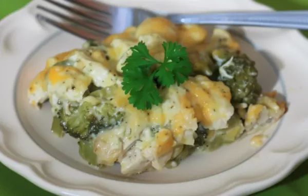 Cheesy Broccoli and Chicken Casserole