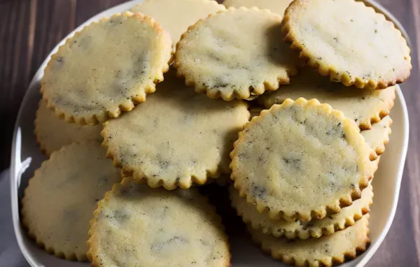 Chef John's Rosemary Shortbread Cookies