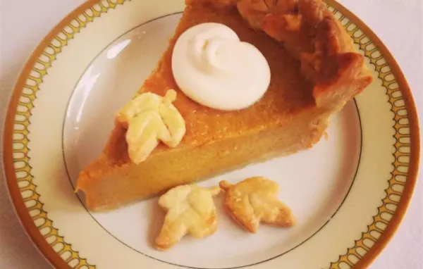 Chef John's Pumpkin Pie