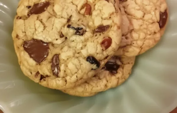 Cherry Pecan Chocolate Chip Cookies Recipe