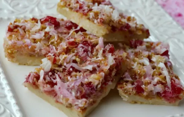 Cherry Walnut Bars