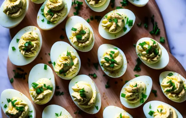 Chesapeake-inspired Deviled Eggs