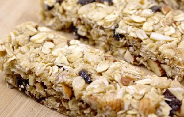 Chewy No-Bake Granola Bars