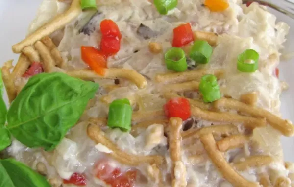 Chicken and Chinese Noodle Casserole