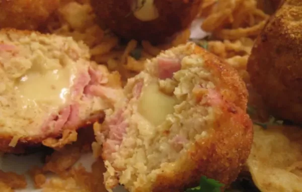 Chicken Cordon Bleu Bites