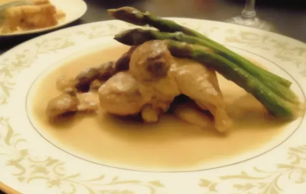 Chicken in Tarragon Cream Sauce