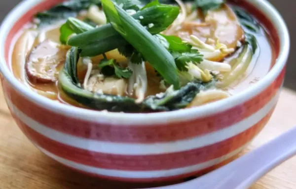 Chicken Udon Noodle Soup