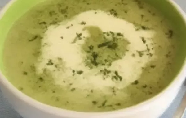 Chilled Zucchini Soup