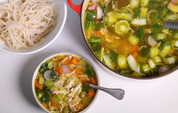 Chinese Chicken Vegetable Soup