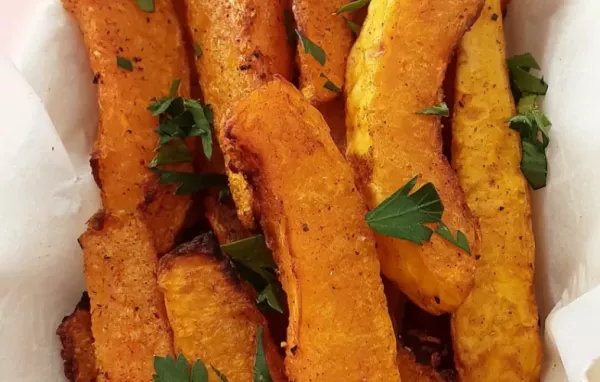 Chinese Five-Spice Air Fryer Butternut Squash Fries