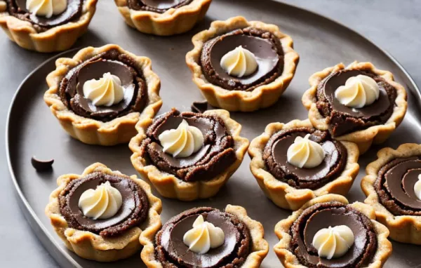 Chocolate Butter Tarts