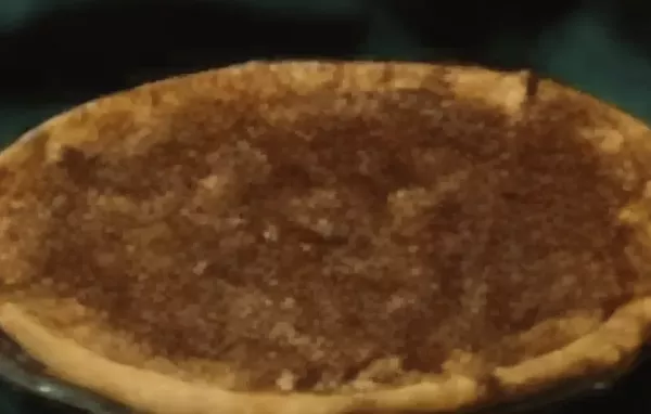 Chocolate Oatmeal Pie