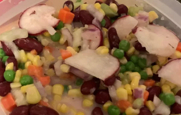 Christmas Red and Green Salad