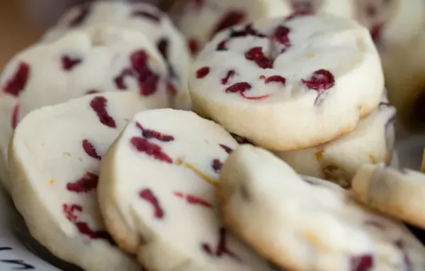 Citrus Shortbread Cookies