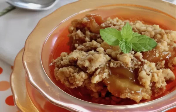 Classic American Apple Brown Betty Recipe