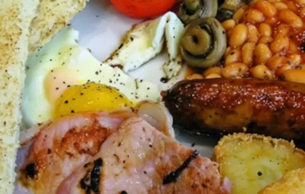 Classic American Fry Up Breakfast Recipe