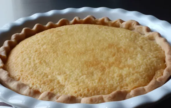 Classic Buttermilk Pie Recipe