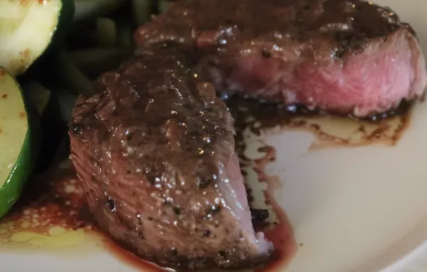 Classic French Steak au Poivre Recipe