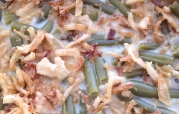 Classic Green Bean Casserole Recipe with a Twist