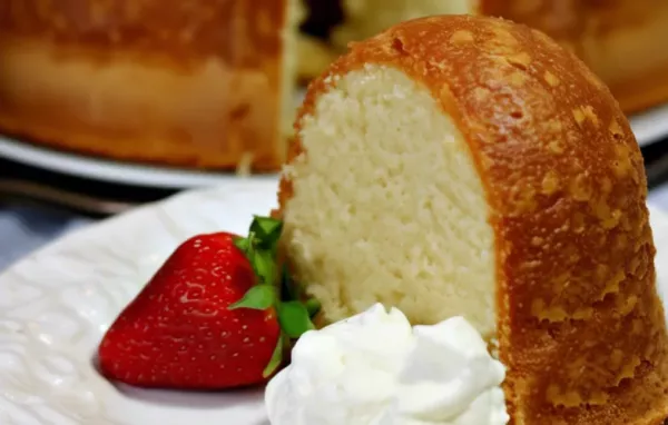 Classic Homemade Pound Cake Recipe