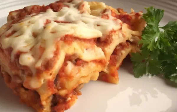 Classic Lasagna Recipe: Layers of Meat, Cheese, and Pasta