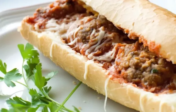 Classic Meatball Sandwich Recipe