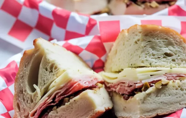 Classic Muffuletta Sandwich Recipe