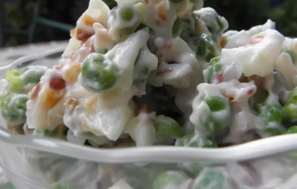 Classic Pea Salad Recipe