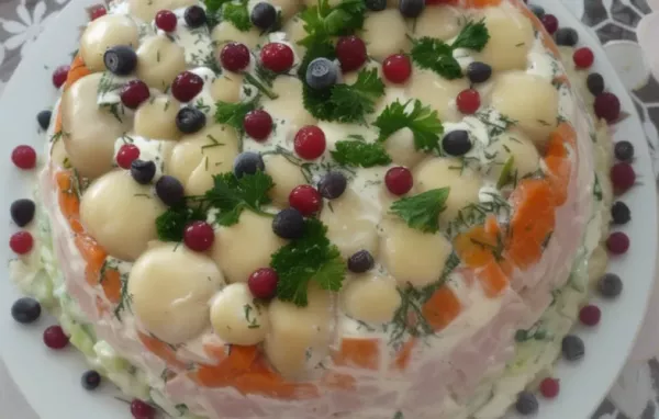 Classic Russian Layered Salad Recipe