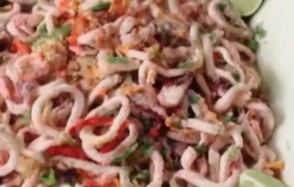 Coconut-Calamari Salad