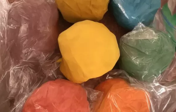 Colorful and Edible Play Dough Recipe