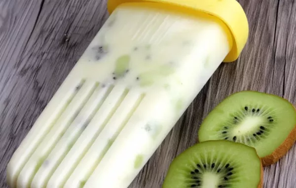 Cool off this summer with refreshing Tropical Kiwi Ice Pops