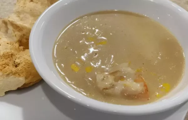 Corn and Crab Bisque