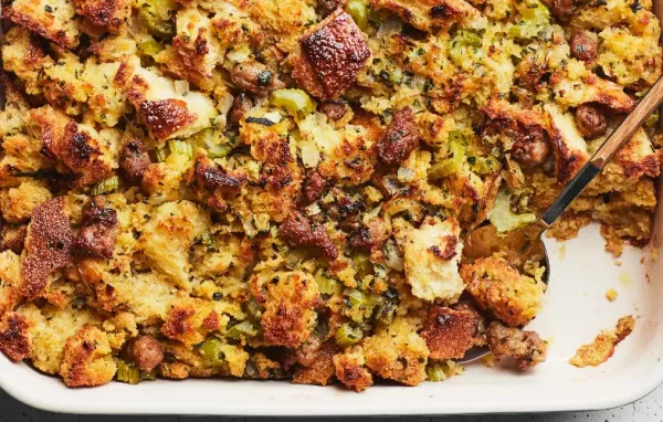 Cornbread Stuffing with Sausage