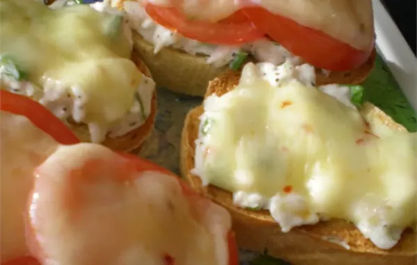 Crab and Swiss Melts