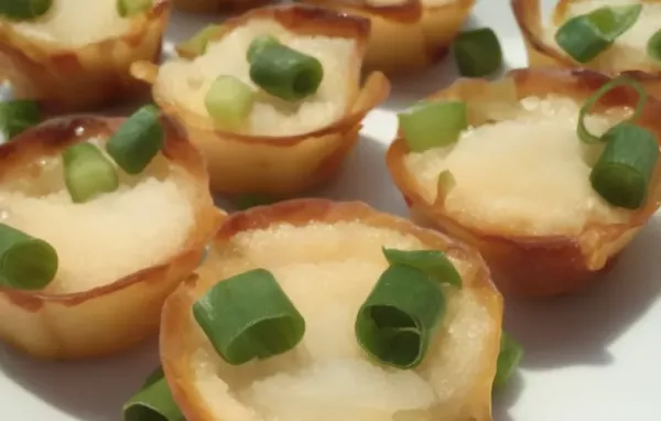 Crab Wonton Cups