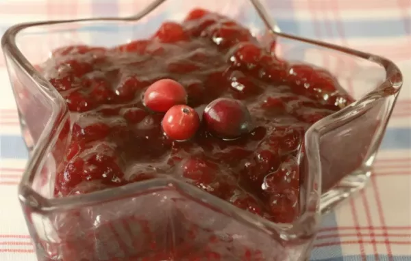 Cranberry Apple Sauce II