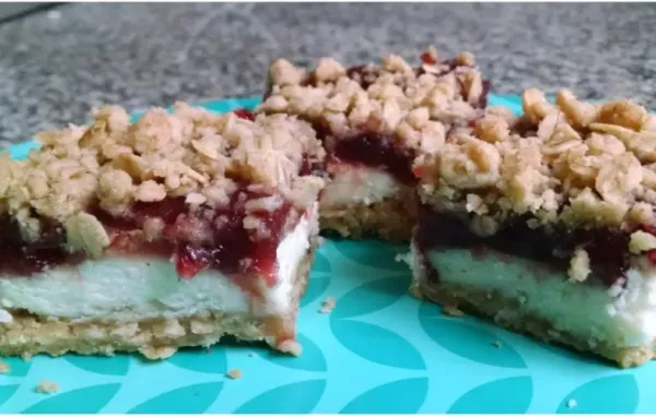 Cranberry Cheese Bars