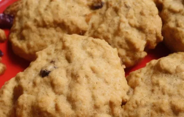 Cranberry-Nut Oatmeal Cookies